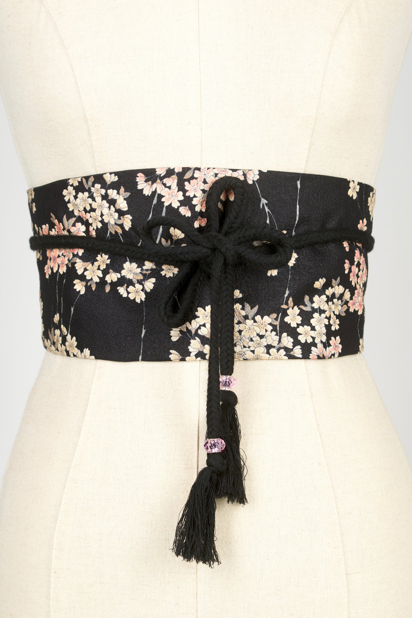 Ceinture OBI Sakura noir