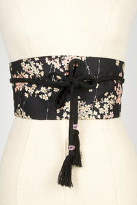 Ceinture OBI Sakura noir