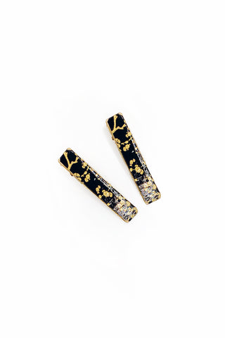 Petites pinces WASHI Branches fleuries - Fleurs d'Ascenseurs