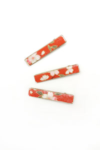 Petite pince WASHI Sakura orange