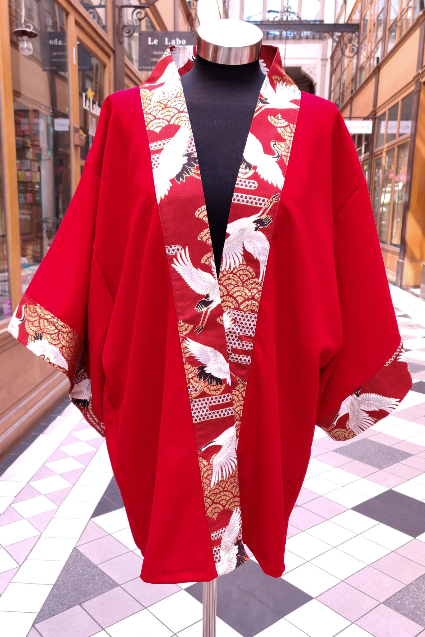 Kimono HIME Grues royales