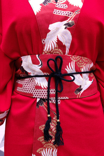 Kimono HIME Grues royales