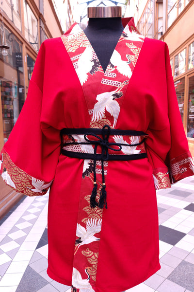 Kimono HIME Grues royales