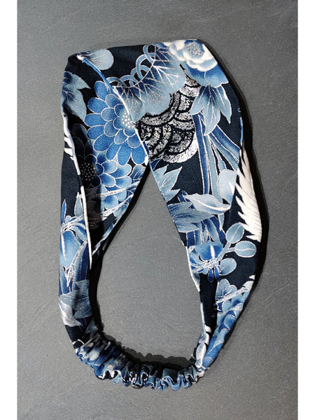 Bandeau à cheveux Grues argent - Fleurs d'Ascenseurs