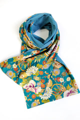 Echarpe MIRE Hanabi turquoise