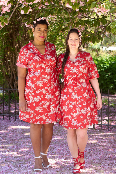 Robe japonaise YUKATA - Fleurs d'Ascenseurs