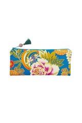 Trousse longue LOON Hanabi turquoise