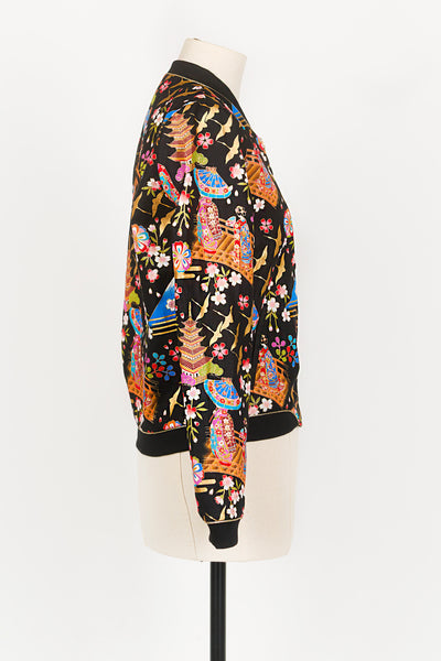 Veste bombers SHURI Kyoto - Fleurs d'Ascenseurs