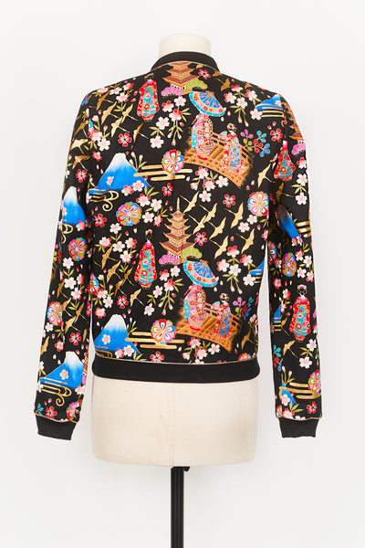Veste bombers SHURI Kyoto - Fleurs d'Ascenseurs