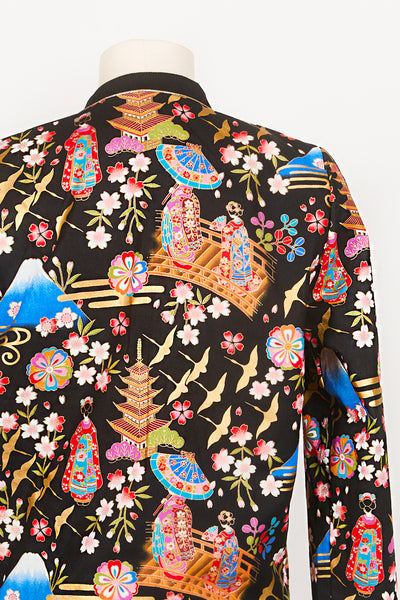 Veste bombers SHURI Kyoto - Fleurs d'Ascenseurs