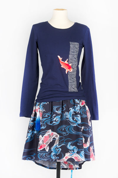 Top YURIKO Marine - Fleurs d'Ascenseurs